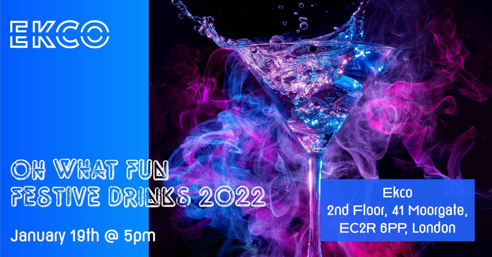 Ekco London Drinks Party