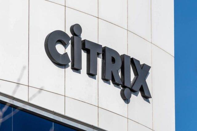 Citrix logo op kantoorpand