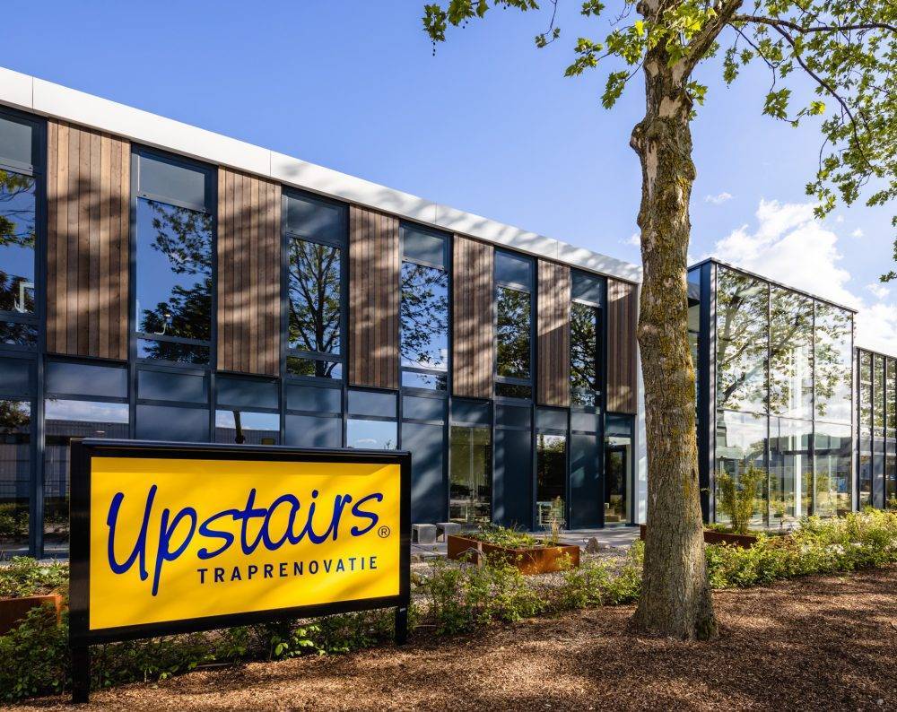 Het kantoor van Upstairs traprenovatie.