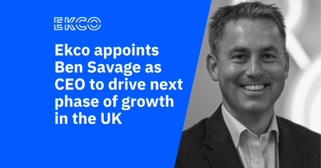 Ekco appoints new UK CEO