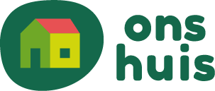 Het logo van Woningcorporatie Ons Huis