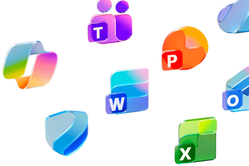 Microsoft 365 applicaties icons